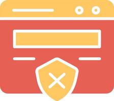 Unprotected Website Vector Icon