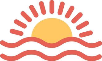 Sunrise Vector Icon