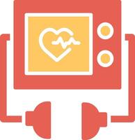 Defibrillator Vector Icon