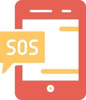 SOS Vector Icon