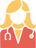 Female Doctor Vector Icon