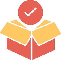 Package Receiving Vector Icon