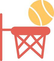 icono de vector de baloncesto