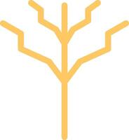 Tree with no leaves Vector Icon