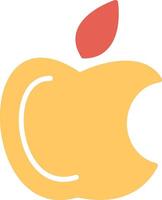 manzana logo vector icono