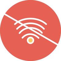 No Wifi Vector Icon