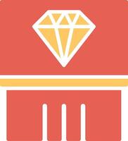 Diamond Exhibit Vector Icon