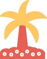 Coconut trees Vector Icon