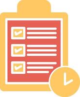 Content Planning Vector Icon