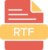 RTF Vector Icon