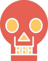 Skull X ray Vector Icon