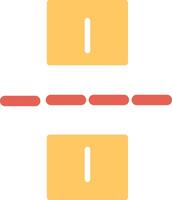 Linked Road Vector Icon