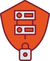 Secure Server Vector Icon