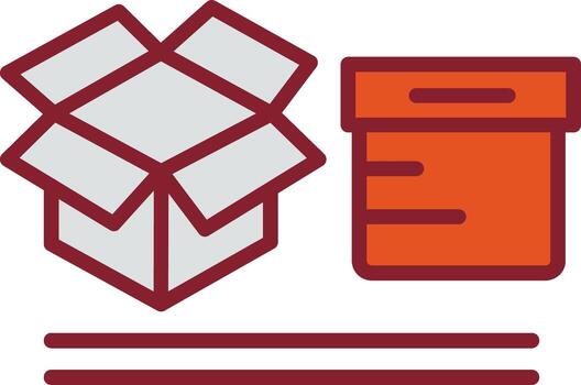 Boxes Vector Icon