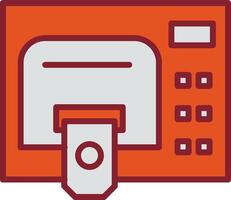 ATM Service Vector Icon