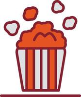 Popcorn Vector Icon