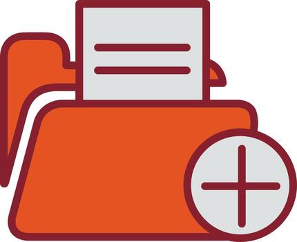 Create Folder Vector Icon