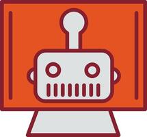 Artificial Bot Vector Icon