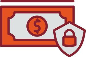 Secure Money Vector Icon