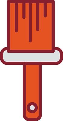 Brush Color Vector Icon