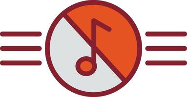 Music Disabled Vector Icon