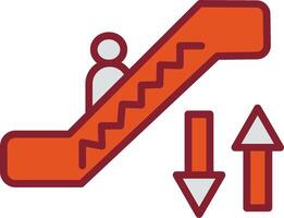 Escalator Vector Icon