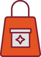 Duty Free Luggage Vector Icon