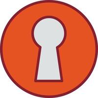 Keyhole Vector Icon