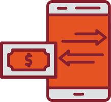 Money Transfer Vector Icon