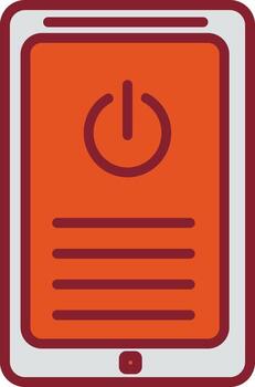 Shutdown Button Vector Icon