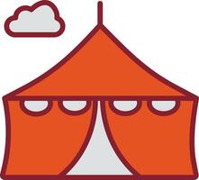 Tent Vector Icon