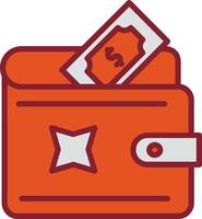 Money from Wallet Vector Icon