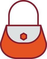 Ladies Bag Vector Icon