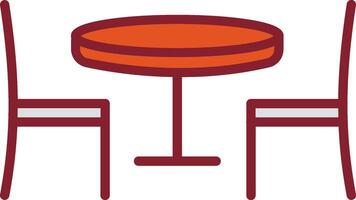 Dining Table I Vector Icon