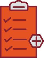 Medical Clipboard Vector Icon