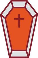 Coffin Vector Icon