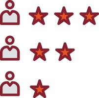 Rating Vector Icon