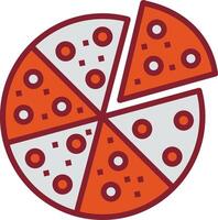 Pizza Slice Vector Icon