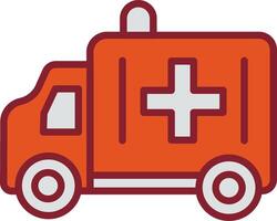 Ambulance Vector Icon