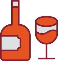 icono de vector de vino