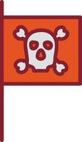 PIrate Flag I Vector Icon