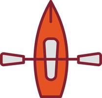 Kayak Vector Icon