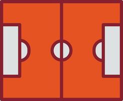 Football Field Vector Icon