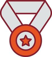 icono de vector de medalla