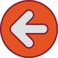 To Left Vector Icon