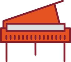 Grand Piano Vector Icon