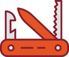 Swiss Army Knife Vector Icon