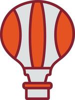 Hot Air Balloon Vector Icon