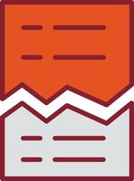 Corrupted List Vector Icon