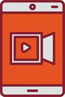 Video Recorder Vector Icon